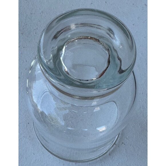 Set of 9 Clear Stout 6 oz. Collectible Drinking Glasses 4" Tall - Picture 6 of 9